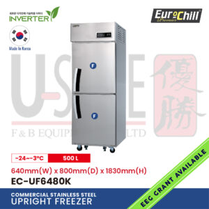 2 Doors Upright Counter Freezer EC-UF6480K (2)