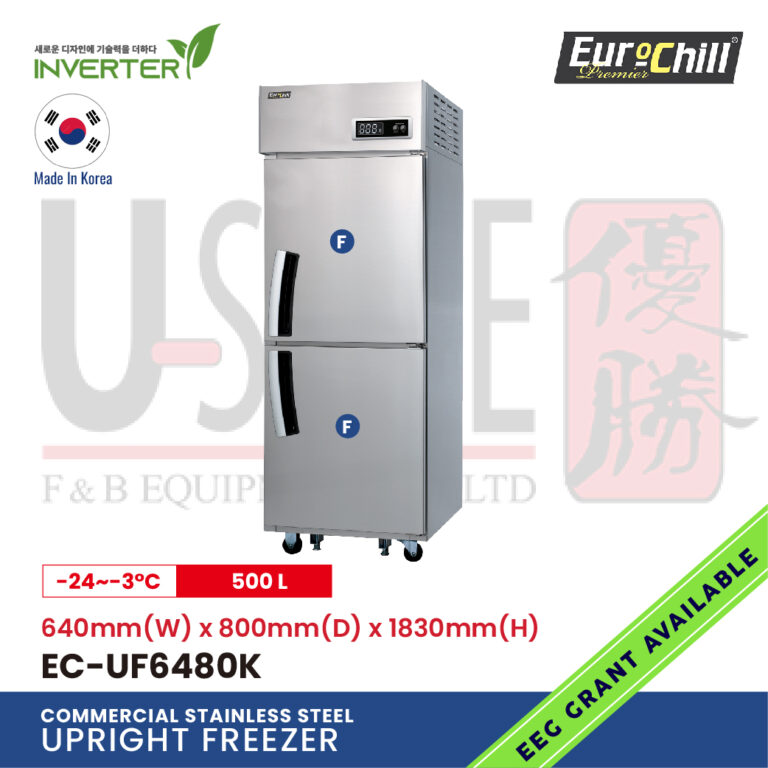 2 Doors Upright Counter Freezer EC-UF6480K (2)