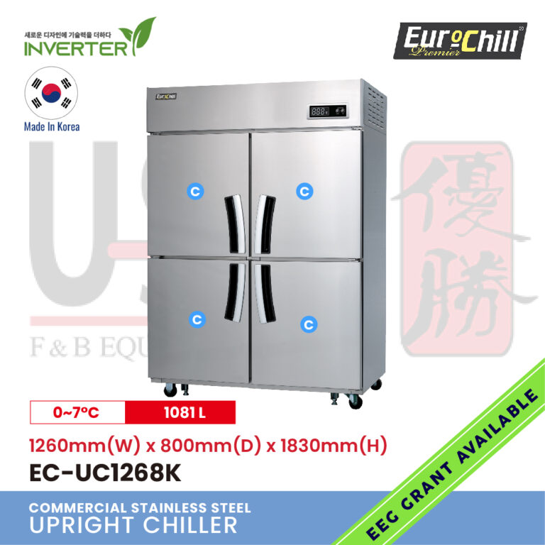 4 Doors Upright Counter Chiller EC-UC12680K (2)