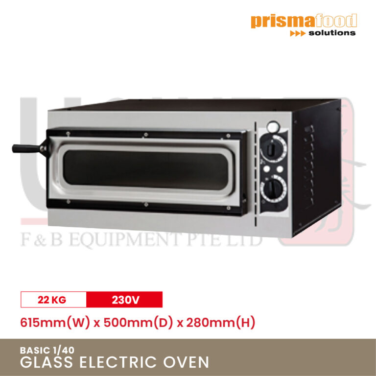 BASIC 1 40 GLASS Electric oven