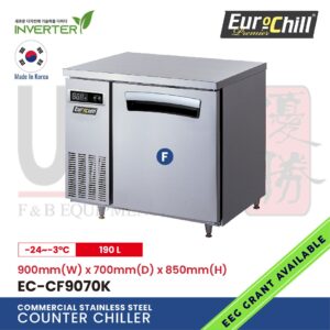 1 Door Counter Bench Freezer EC-CF9070K