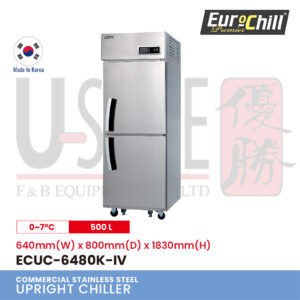 2 Doors Upright Counter Chiller ECUC-6480K-IV