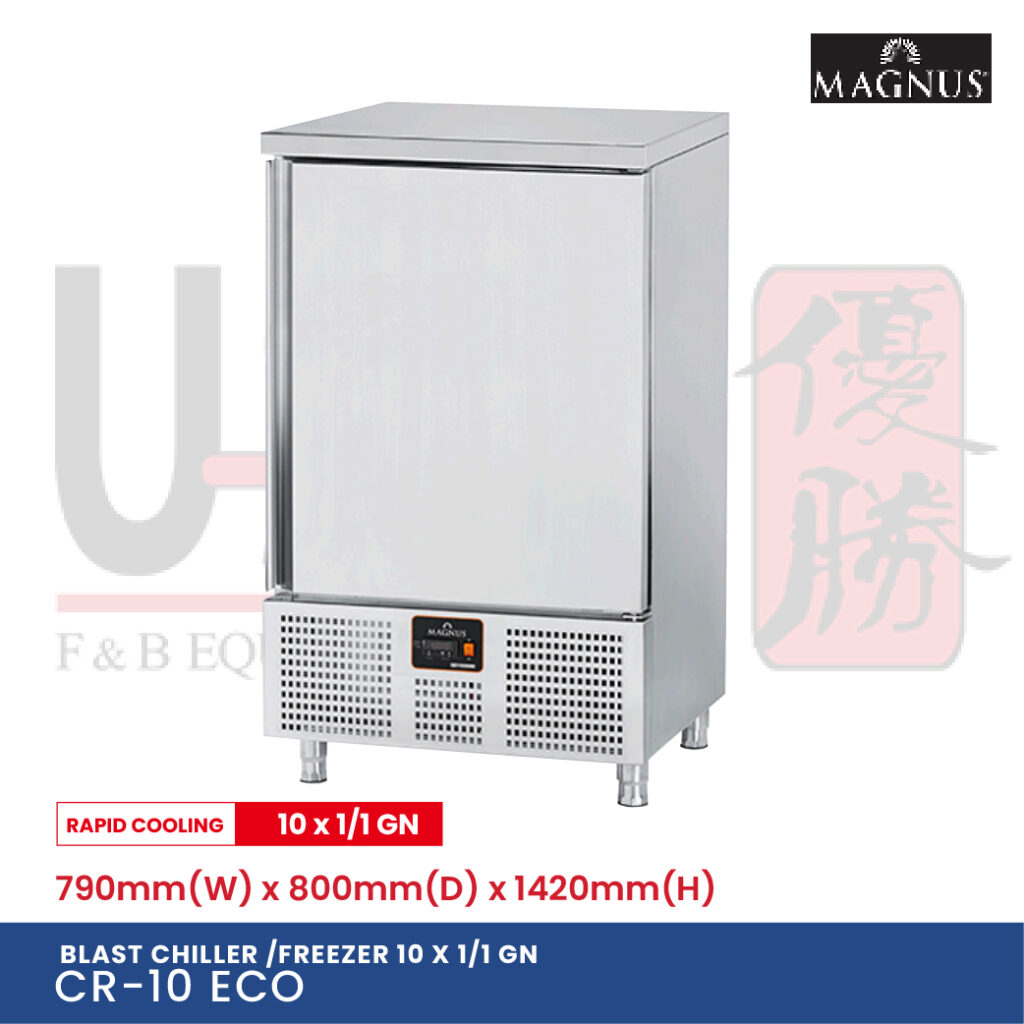 Blast chiller and shock freezer CR10